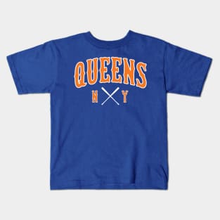 Queens 'New York' Baseball Fan: Represent Your Borough T-Shirt T-Shirt Kids T-Shirt